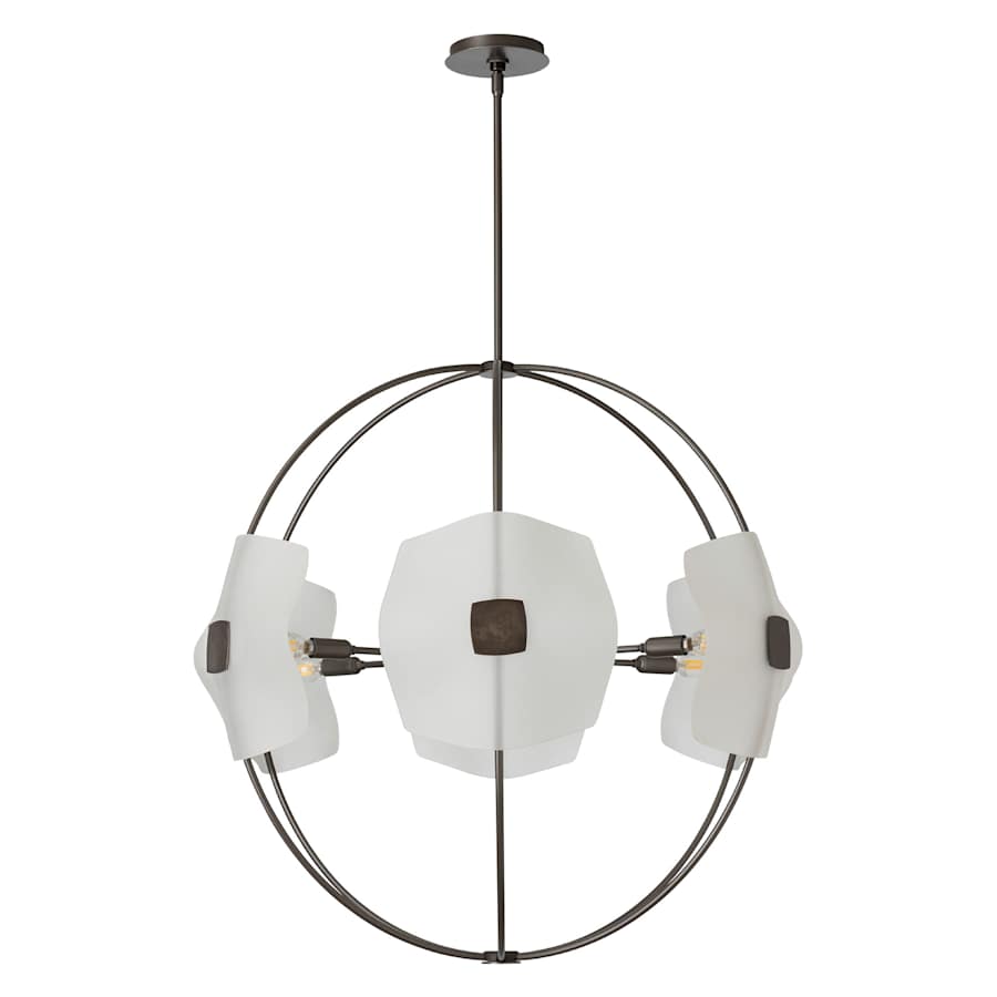 Hubbardton Forge Astra 6 Light 32" Wide Globe Chandelier