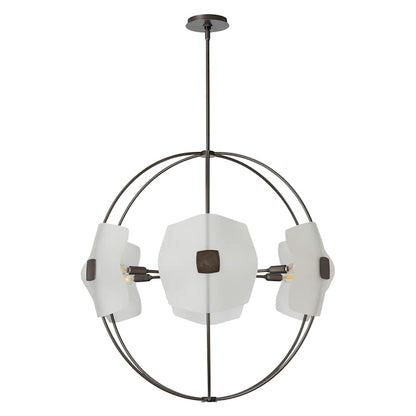 Hubbardton Forge Astra 6 Light 32" Wide Globe Chandelier