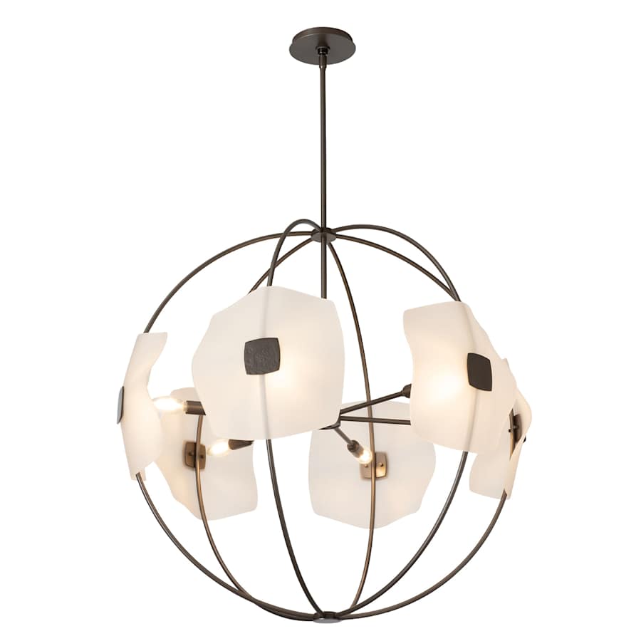 Hubbardton Forge Astra 6 Light 32" Wide Globe Chandelier