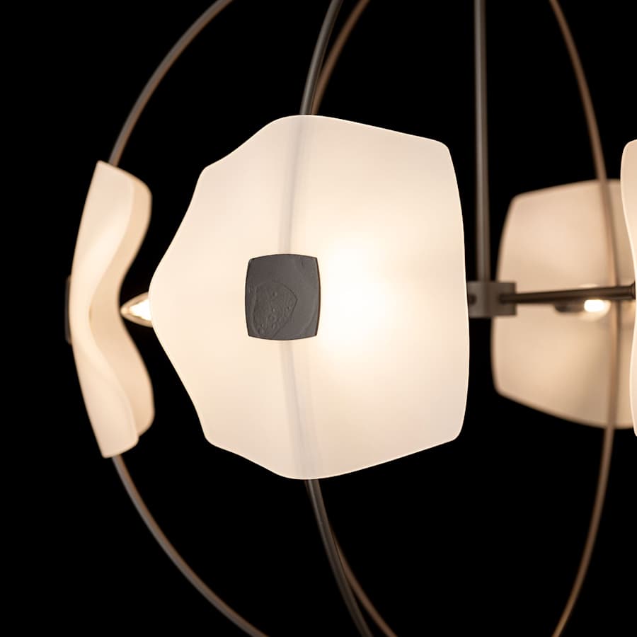Hubbardton Forge Astra 6 Light 32" Wide Globe Chandelier