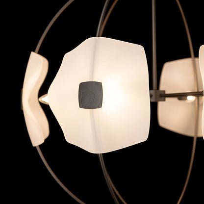 Hubbardton Forge Astra 6 Light 32" Wide Globe Chandelier