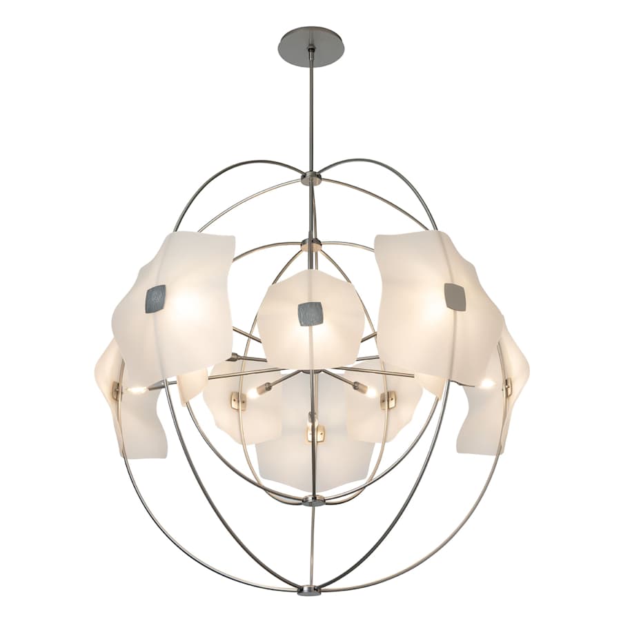 Hubbardton Forge Astra 10 Light 50" Wide Globe Chandelier
