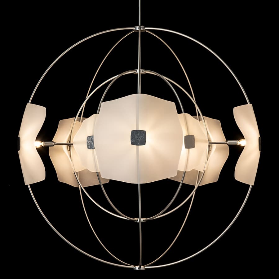 Hubbardton Forge Astra 10 Light 50" Wide Globe Chandelier