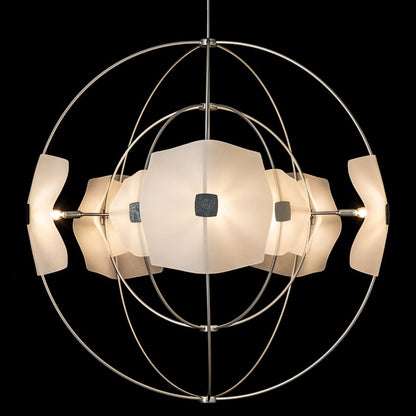 Hubbardton Forge Astra 10 Light 50" Wide Globe Chandelier