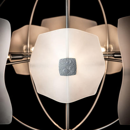 Hubbardton Forge Astra 10 Light 50" Wide Globe Chandelier
