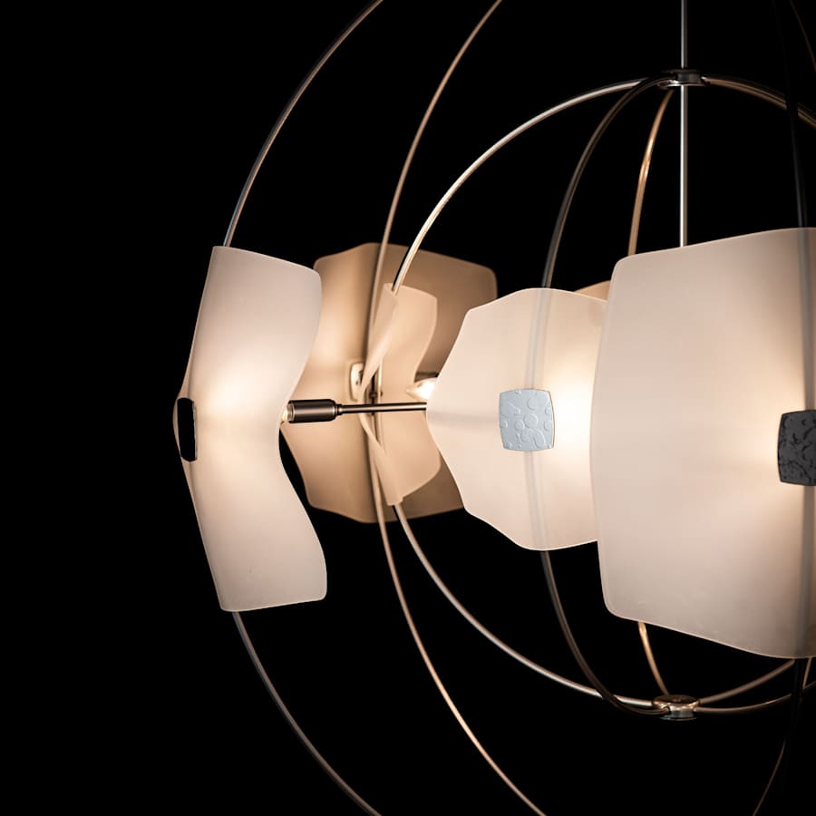 Hubbardton Forge Astra 10 Light 50" Wide Globe Chandelier