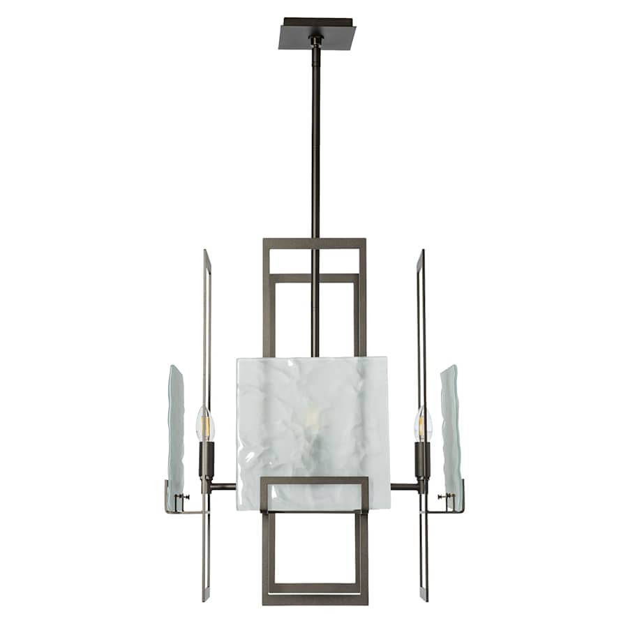 Hubbardton Forge Geo 4 Light 21" Wide Chandelier