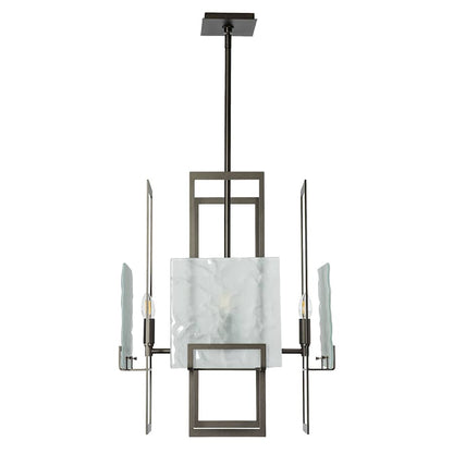 Hubbardton Forge Geo 4 Light 21" Wide Chandelier
