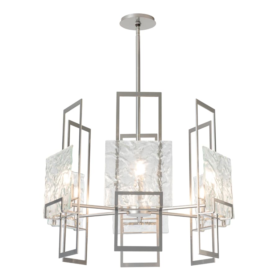 Hubbardton Forge Geo 6 Light 32" Wide Chandelier