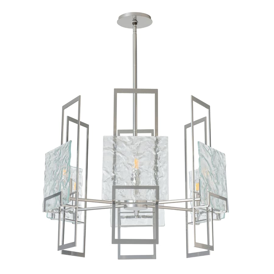 Hubbardton Forge Geo 6 Light 32" Wide Chandelier