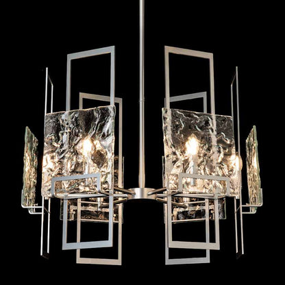 Hubbardton Forge Geo 6 Light 32" Wide Chandelier