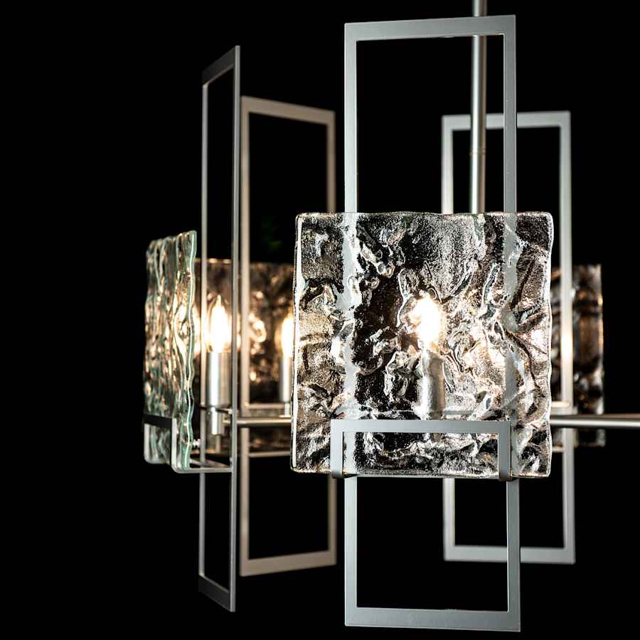 Hubbardton Forge Geo 6 Light 32" Wide Chandelier