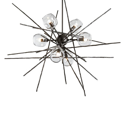 Hubbardton Forge Griffin 6 Light 39" Wide Pendant