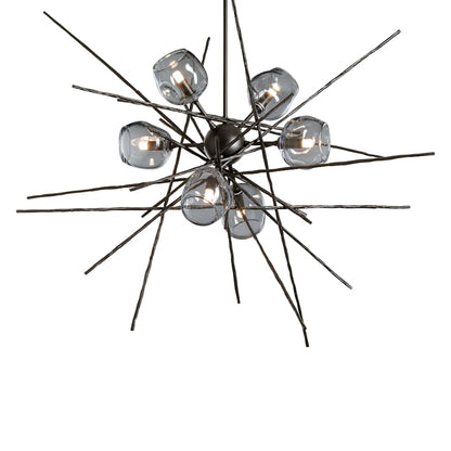 Hubbardton Forge Griffin 6 Light 39" Wide Pendant