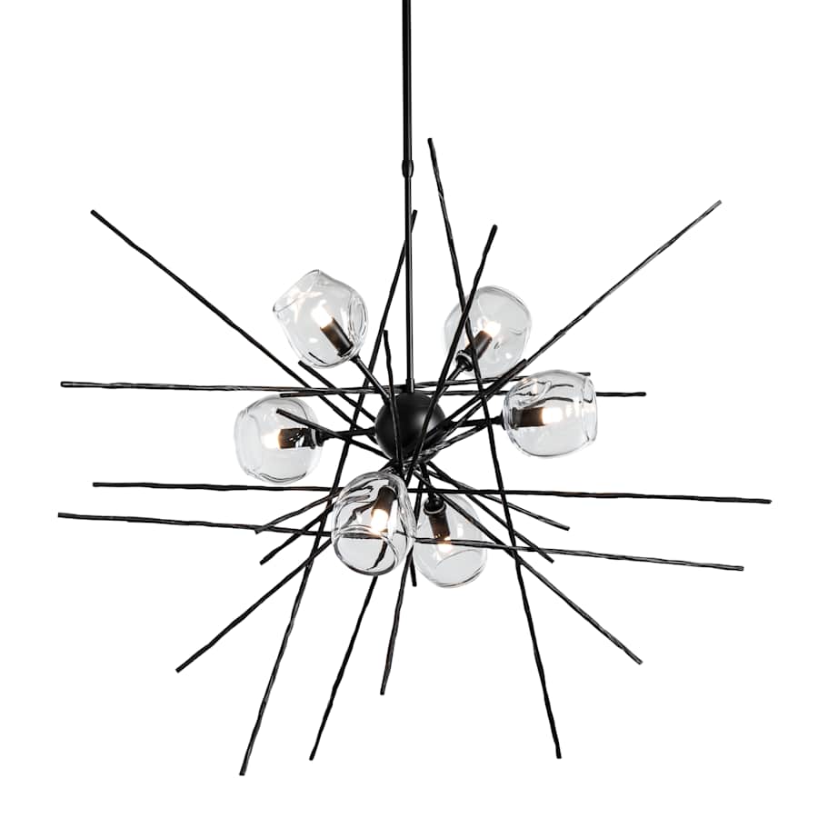 Hubbardton Forge Griffin 6 Light 39" Wide Pendant