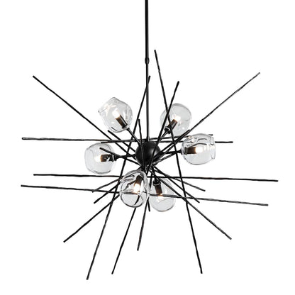 Hubbardton Forge Griffin 6 Light 39" Wide Pendant