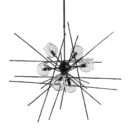 Hubbardton Forge Griffin 6 Light 39" Wide Pendant