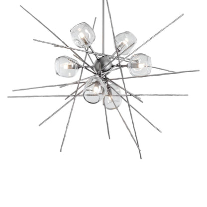 Hubbardton Forge Griffin 6 Light 39" Wide Pendant