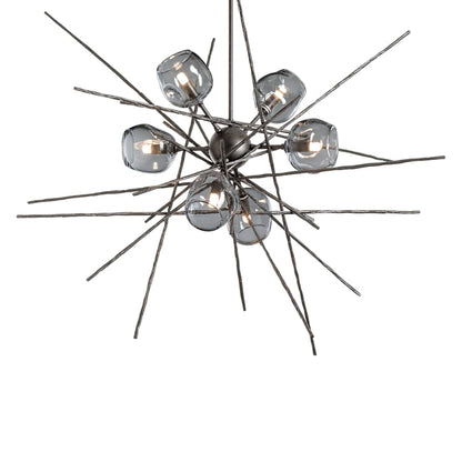 Hubbardton Forge Griffin 6 Light 39" Wide Pendant