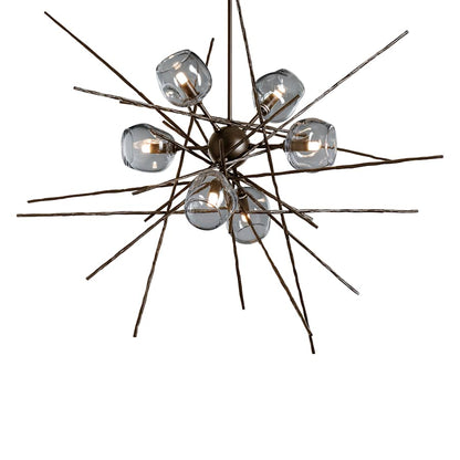 Hubbardton Forge Griffin 6 Light 39" Wide Pendant