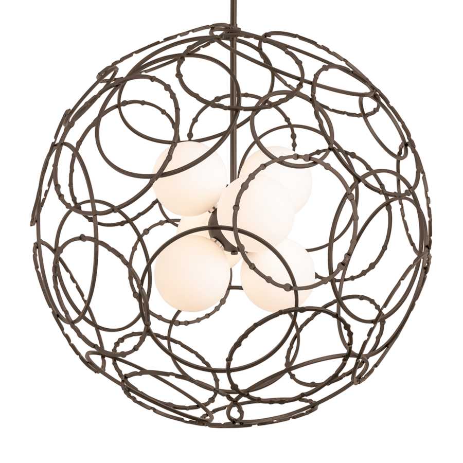 Hubbardton Forge Olympus 6 Light 31" Wide Pendant