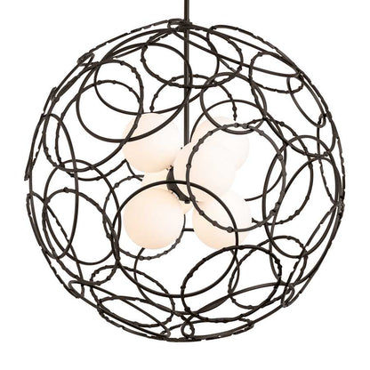 Hubbardton Forge Olympus 6 Light 31" Wide Pendant
