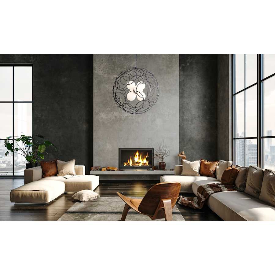 Hubbardton Forge Olympus 6 Light 31" Wide Pendant