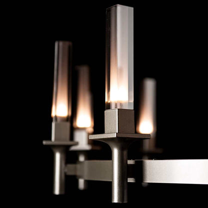 Hubbardton Forge Windsor 12 Light 43" Wide Pillar Candle Style Chandelier