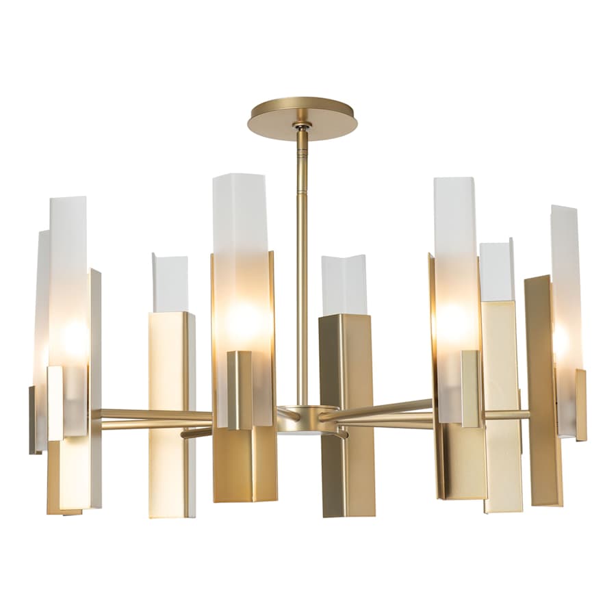 Hubbardton Forge Summit 8 Light 32" Wide Chandelier