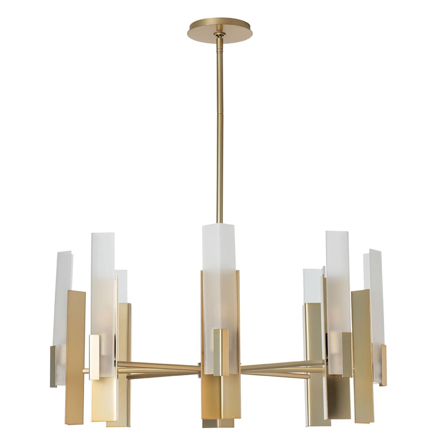 Hubbardton Forge Summit 8 Light 32" Wide Chandelier