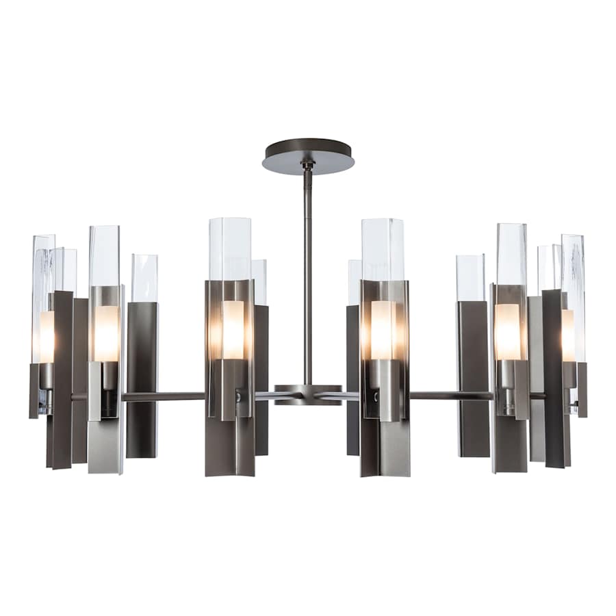 Hubbardton Forge Summit 12 Light 41" Wide Chandelier