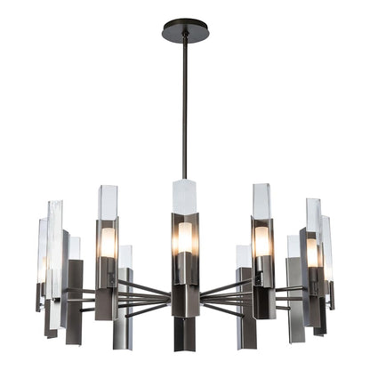 Hubbardton Forge Summit 12 Light 41" Wide Chandelier