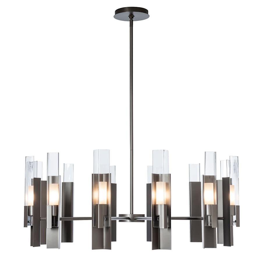 Hubbardton Forge Summit 12 Light 41" Wide Chandelier