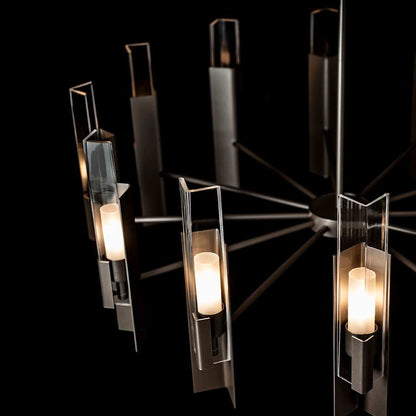 Hubbardton Forge Summit 12 Light 41" Wide Chandelier