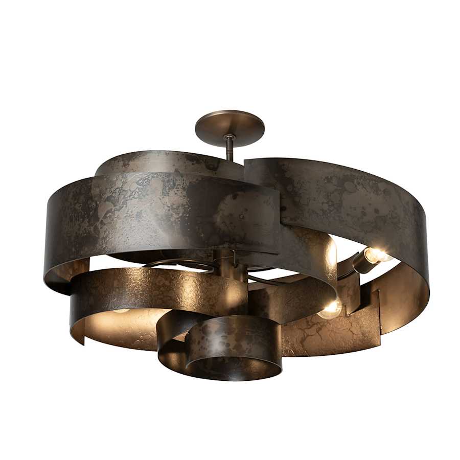 Hubbardton Forge Zen 6 Light 35" Wide Pendant