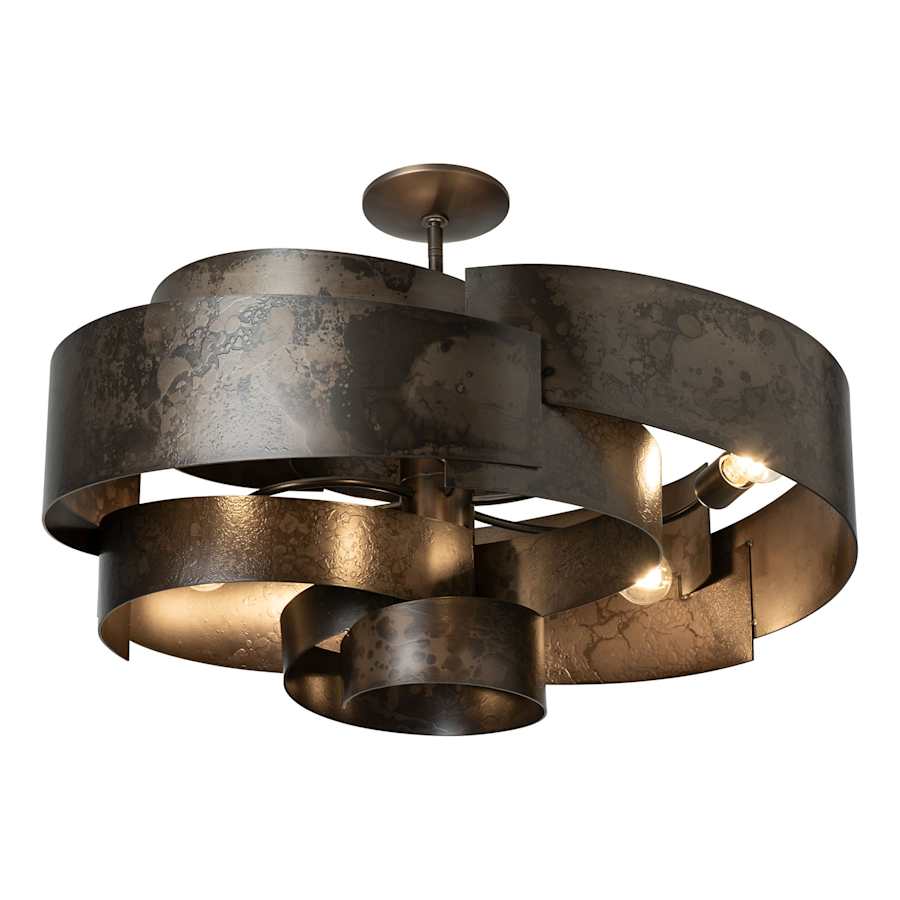 Hubbardton Forge Zen 6 Light 35" Wide Pendant