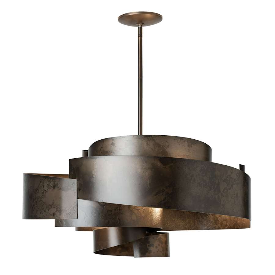 Hubbardton Forge Zen 6 Light 35" Wide Pendant