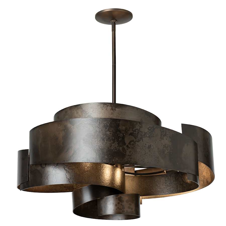 Hubbardton Forge Zen 6 Light 35" Wide Pendant