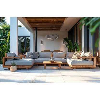 Hubbardton Forge Zen 6 Light 35" Wide Outdoor Multi Light Pendant