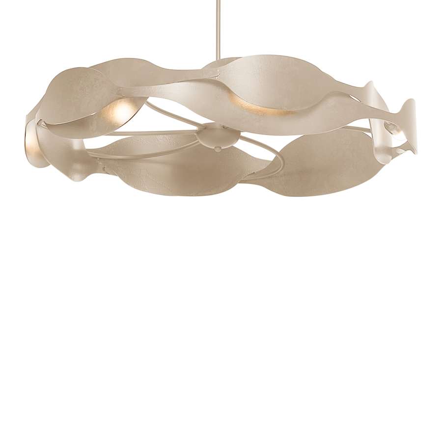 Hubbardton Forge Waves 6 Light 35" Wide Pendant