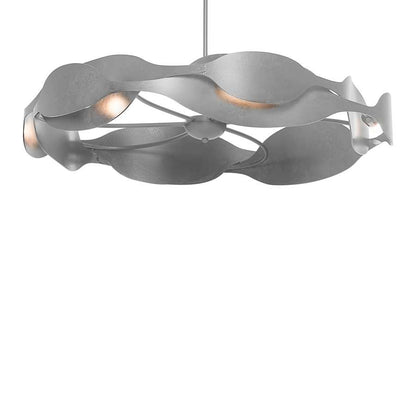 Hubbardton Forge Waves 6 Light 35" Wide Pendant