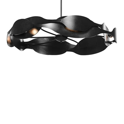 Hubbardton Forge Waves 6 Light 35" Wide Pendant