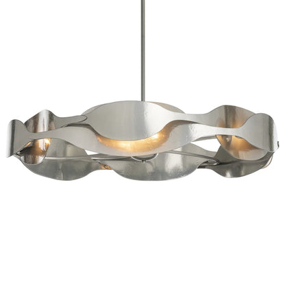 Hubbardton Forge Waves 6 Light 35" Wide Pendant
