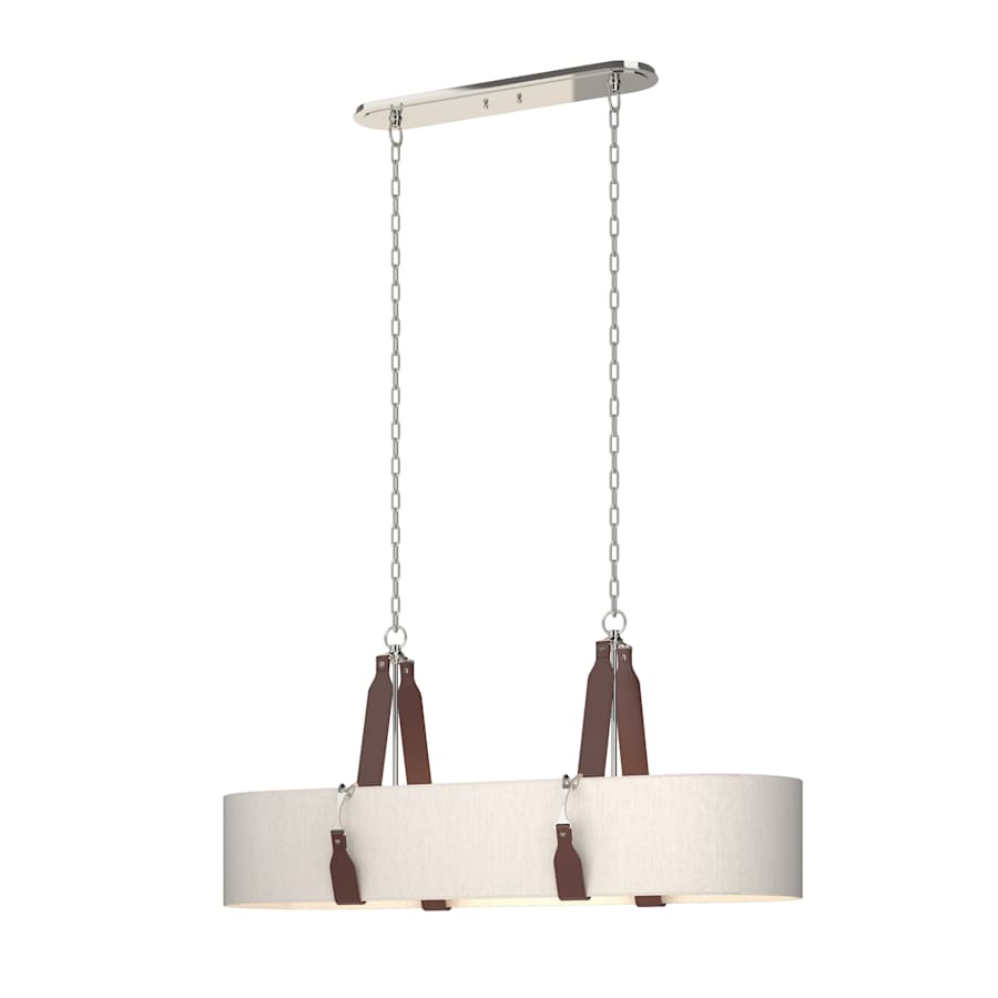 Hubbardton Forge Saratoga 4 Light 46" Wide Linear Chandelier