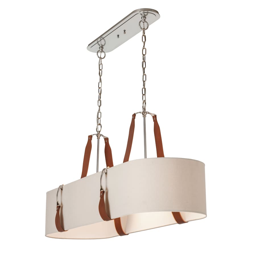 Hubbardton Forge Saratoga 4 Light 46" Wide Linear Chandelier