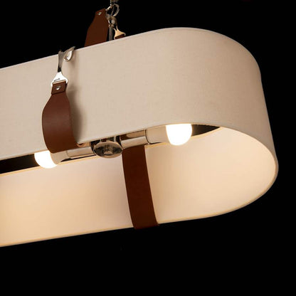 Hubbardton Forge Saratoga 4 Light 46" Wide Linear Chandelier