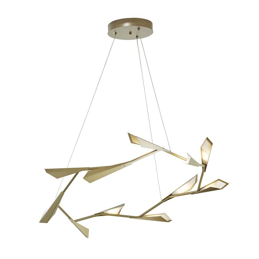 Hubbardton Forge Quill 46" Wide Pendant
