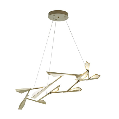 Hubbardton Forge Quill 46" Wide Pendant