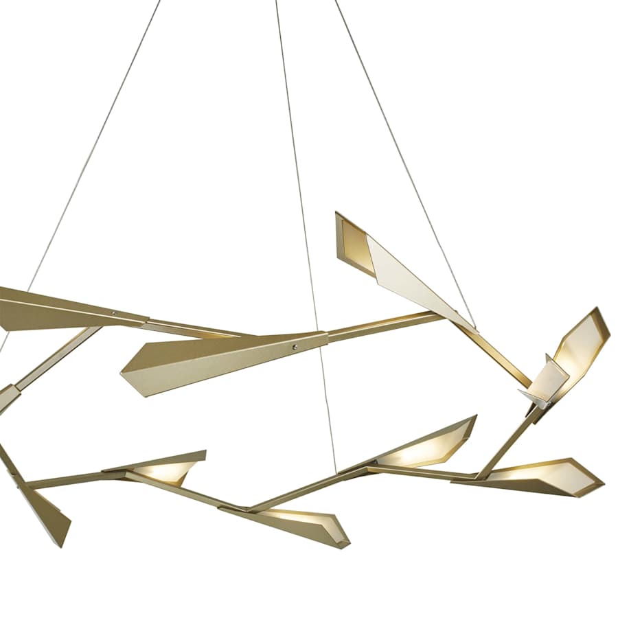 Hubbardton Forge Quill 46" Wide Pendant