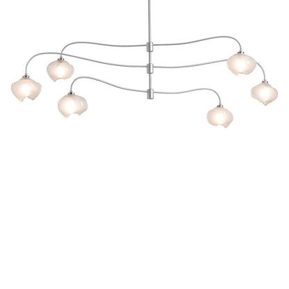 Hubbardton Forge Ume 6 Light 59" Wide Linear Pendant